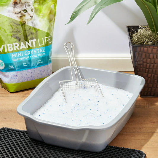 Vibrant Life Mini Crystal Unscented Cat Litter, 8 lb