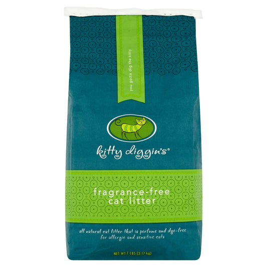 Kitty Diggin's Fragrance-Free Cat Litter, 7 lbs