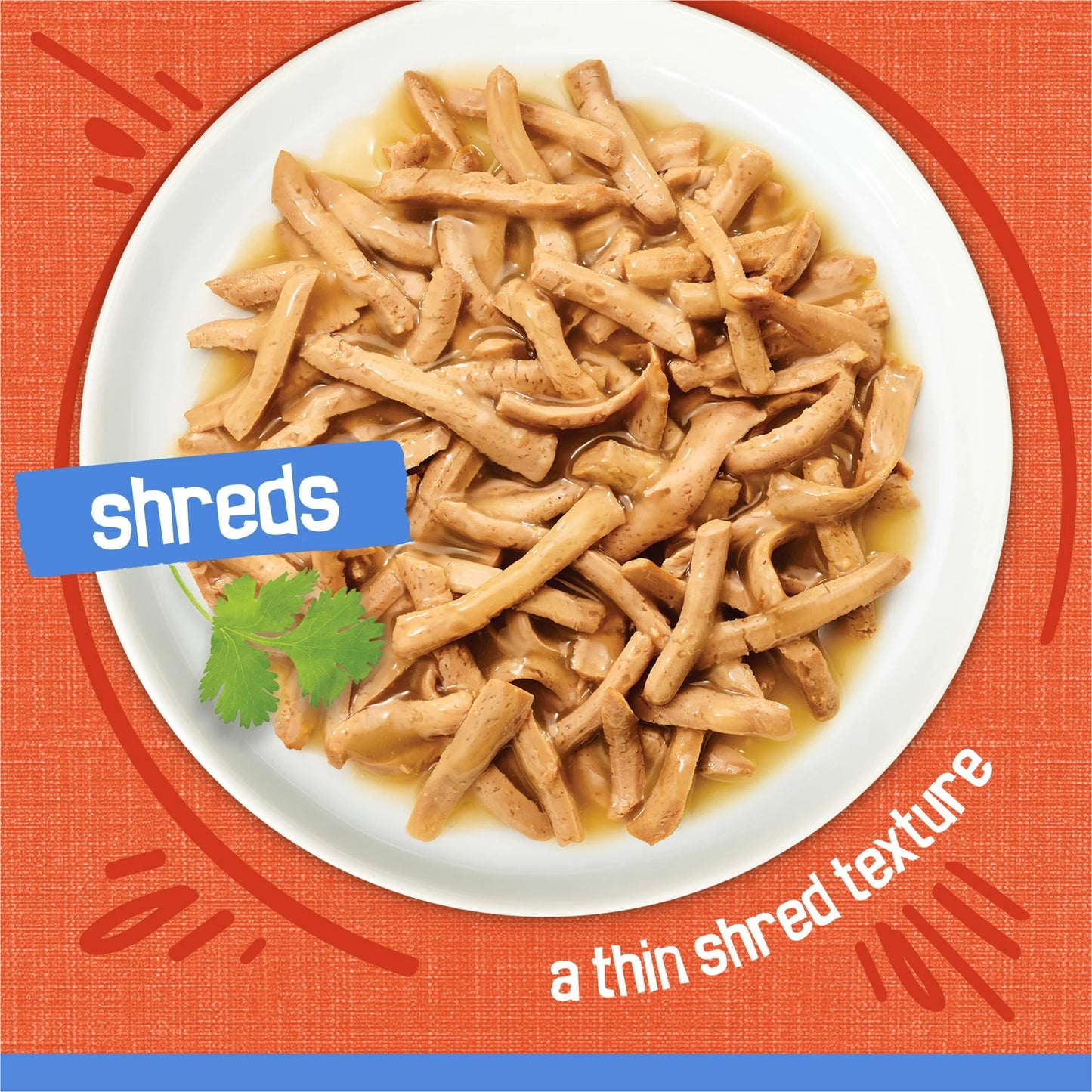 (12 pack) Purina Friskies Shreds, Chicken and Salmon Dinner in Gravy, Wet Cat Food, 5.5 oz Can